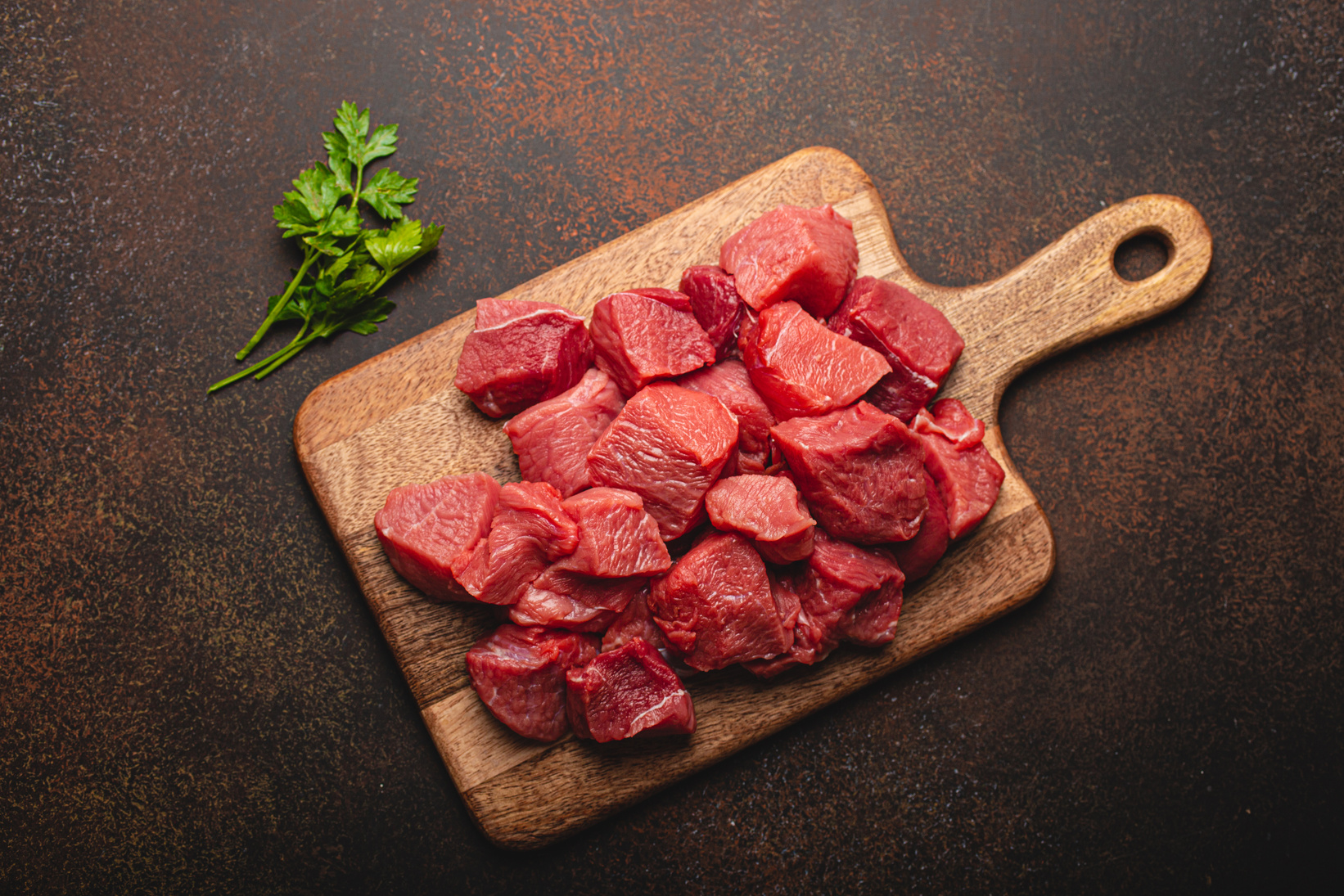 Diced beef Cubes